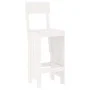 Garden table set and high stools 5 pieces white pine wood by , Garden sets - Ref: Foro24-3157806, Price: 372,75 €, Discount: %