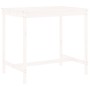 Set aus Tisch und hohen Gartenhockern 5 Stück Zirbenholz weiß von , Gartensets - Ref: Foro24-3157806, Preis: 378,15 €, Rabatt: %