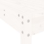 Garden table set and high stools 5 pieces white pine wood by , Garden sets - Ref: Foro24-3157806, Price: 378,15 €, Discount: %