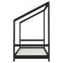 Children's bed frame made of black pine wood 2x(90x190) cm by , Cribs and beds for children - Ref: Foro24-3200600, Price: 265...
