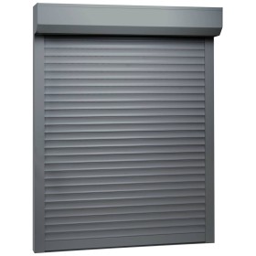 Anthrazitgraues Aluminium-Rollo 70x100 cm von , Fensterläden - Ref: Foro24-144976, Preis: 154,69 €, Rabatt: %