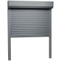 Anthrazitgraues Aluminium-Rollo 70x100 cm von , Fensterläden - Ref: Foro24-144976, Preis: 154,69 €, Rabatt: %