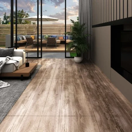 Self-adhesive PVC floor planks in washed wood finish, 5.21 m², 2 mm. by , Floors and carpets - Ref: Foro24-330195, Price: 76,...