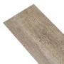 Self-adhesive PVC floor planks in washed wood finish, 5.21 m², 2 mm. by , Floors and carpets - Ref: Foro24-330195, Price: 76,...