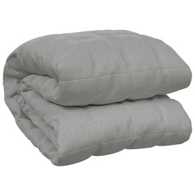 Weighted blanket, gray fabric, 220x235 cm, 11 kg by , Blankets - Ref: Foro24-350728, Price: 109,47 €, Discount: %