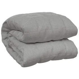 Weighted blanket, gray fabric, 220x235 cm, 11 kg by , Blankets - Ref: Foro24-350728, Price: 107,19 €, Discount: %