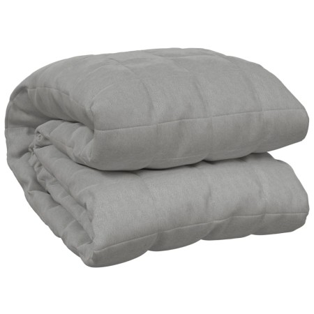 Manta con peso tela gris 220x235 cm 11 kg de , Mantas - Ref: Foro24-350728, Precio: 109,36 €, Descuento: %