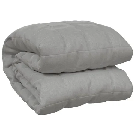 Weighted blanket, gray fabric, 220x235 cm, 11 kg by , Blankets - Ref: Foro24-350728, Price: 107,17 €, Discount: %