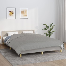 Gewichtsdecke aus grauem Stoff, 220 x 230 cm, 11 kg von , Decken - Ref: Foro24-3154789, Preis: 107,17 €, Rabatt: %