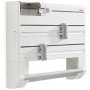 Leifheit Parat Plus wall-mounted kitchen roll holder white 25723 by Leifheit, Kitchen paper dispensers and holders - Ref: For...
