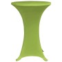 Funda elástica para mesa 2 unidades 60 cm verde de , Fundas - Ref: Foro24-131431, Precio: 20,52 €, Descuento: %