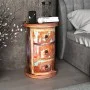 Small wardrobe with 3 solid wood drawers by , Lockers and storage cabinets - Ref: Foro24-241646, Price: 132,13 €, Discount: %