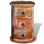 Small wardrobe with 3 solid wood drawers by , Lockers and storage cabinets - Ref: Foro24-241646, Price: 132,13 €, Discount: %