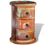 Small wardrobe with 3 solid wood drawers by , Lockers and storage cabinets - Ref: Foro24-241646, Price: 132,13 €, Discount: %