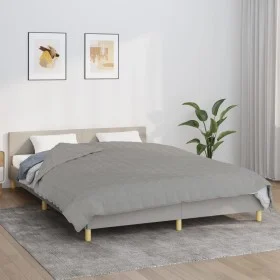 Gewichtsdecke aus grauem Stoff, 220 x 235 cm, 15 kg von , Decken - Ref: Foro24-350729, Preis: 116,91 €, Rabatt: %