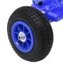 Tretkart mit blauen Reifen von vidaXL, Treten oder schieben Sie Fahrzeuge - Ref: Foro24-80198, Preis: 128,02 €, Rabatt: %