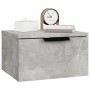 Betongrauer Wand-Nachttisch 34x30x20 cm von , Schließfächer und Lagerschränke - Ref: Foro24-811384, Preis: 25,95 €, Rabatt: %