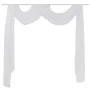 Transparent voile curtain, 140 x 600 cm, White by , Curtains and curtains - Ref: Foro24-130756, Price: 19,47 €, Discount: %