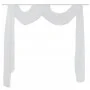 Transparent voile curtain, 140 x 600 cm, White by , Curtains and curtains - Ref: Foro24-130756, Price: 19,47 €, Discount: %