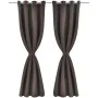 Blackout curtains 2 pieces with metal eyelets 135x175 cm brown by , Curtains and curtains - Ref: Foro24-132200, Price: 27,12 ...