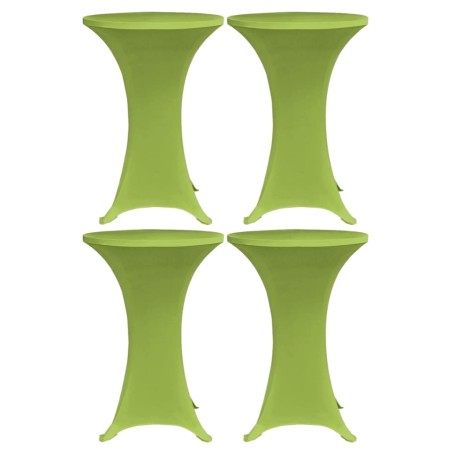 Elastische Tischdecke 4 Einheiten 60 cm grün von , Abdeckungen - Ref: Foro24-279087, Preis: 34,28 €, Rabatt: %