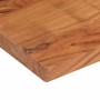 Tablero de mesa rectangular madera maciza acacia 140x50x3,8 cm