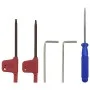 Indexable turning tool set 12 pieces 8x8mm 70mm by , Milling machines - Ref: Foro24-146717, Price: 97,43 €, Discount: %