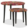 Satz Couchtische mit Chindi-Details, 2 Stück, mehrfarbig von vidaXL, Couchtisch - Ref: Foro24-244213, Preis: 109,83 €, Rabatt: %