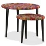 Set of coffee tables with chindi details 2 pcs multicolor by vidaXL, Coffee table - Ref: Foro24-244213, Price: 107,36 €, Disc...