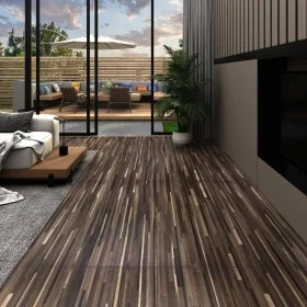 Lamas para suelo autoadhesivas PVC marrón a rayas 5,21 m² 2 mm by , Floors and carpets - Ref: Foro24-330198, Price: 74,15 €, ...