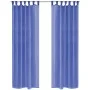 Gazevorhänge 2 Einheiten 140x245 cm königsblau von vidaXL, Vorhänge und Gardinen - Ref: Foro24-132247, Preis: 17,63 €, Rabatt: %
