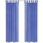 Gazevorhänge 2 Einheiten 140x245 cm königsblau von vidaXL, Vorhänge und Gardinen - Ref: Foro24-132247, Preis: 19,42 €, Rabatt: %