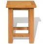 Solid oak wood side table 27x24x37 cm by vidaXL, Side tables - Ref: Foro24-244207, Price: 35,55 €, Discount: %