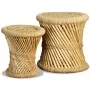 Küchenhocker 2 Einheiten Bambus und Jute von vidaXL, Klapphocker und Stühle - Ref: Foro24-244221, Preis: 67,91 €, Rabatt: %