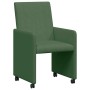 Sillas de comedor 2 pcs Verde grisáceo 57 x 66 x 94 cm