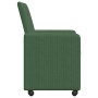 Sillas de comedor 2 pcs Verde grisáceo 57 x 66 x 94 cm