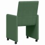 Sillas de comedor 2 pcs Verde grisáceo 57 x 66 x 94 cm