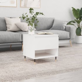 Weißer Couchtisch aus Holzwerkstoff, 50 x 46 x 50 cm von vidaXL, Couchtisch - Ref: Foro24-830892, Preis: 37,27 €, Rabatt: %