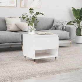White engineered wood coffee table 50x46x50 cm by vidaXL, Coffee table - Ref: Foro24-830892, Price: 36,93 €, Discount: %