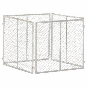 Compostador de jardín hierro galvanizado 85x85x70 cm