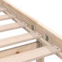 Solid pine wood bed frame 90x200 cm by vidaXL, Beds and slatted bases - Ref: Foro24-810067, Price: 65,75 €, Discount: %