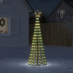 Árbol de Navidad cono de luz 275 LEDs blanco cálid