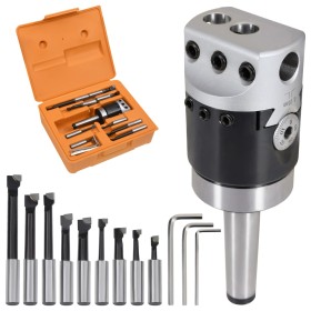 Drilling tool set 15 pcs head 50mm MT2-F1-12 by vidaXL, Milling machines - Ref: Foro24-146683, Price: 93,32 €, Discount: %