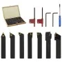 Indexable turning tool set 12 pcs 16x16mm 100mm by vidaXL, Milling machines - Ref: Foro24-146719, Price: 112,69 €, Discount: %