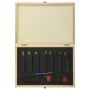 Indexable turning tool set 12 pcs 16x16mm 100mm by vidaXL, Milling machines - Ref: Foro24-146719, Price: 118,82 €, Discount: %