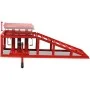 Car repair ramps 2 units red steel by vidaXL, Specific and repair tools for vehicles - Ref: Foro24-210352, Price: 355,52 €, D...