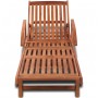 Sonnenliege aus massivem Akazienholz von vidaXL, Liegen - Ref: Foro24-42592, Preis: 179,55 €, Rabatt: %