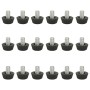 Adjustable furniture legs M8 18 units black by vidaXL, Garden furniture accessories - Ref: Foro24-315594, Price: 19,32 €, Dis...
