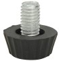 Verstellbare Möbelbeine M8 18 Einheiten schwarz von vidaXL, Gartenmöbelzubehör - Ref: Foro24-315594, Preis: 19,32 €, Rabatt: %