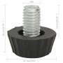 Verstellbare Möbelbeine M8 18 Einheiten schwarz von vidaXL, Gartenmöbelzubehör - Ref: Foro24-315594, Preis: 19,32 €, Rabatt: %